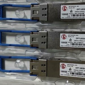 1PC F5-UPG-QSFP28-LR4 F5 NETWORKS OPT-0039-01 100GE QSFP28 LR4 10km SMF for SFP/SFP+ and QSFP Network Equipment - Used