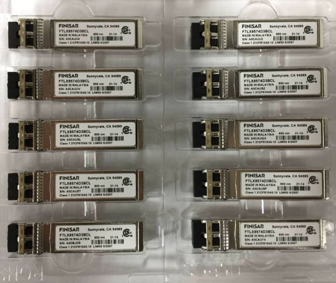 10pcs Finisar FTLX8574D3BCL 10Gb/s SR/SW SF Transceiver Module