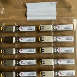 2PC OPT-0015-00 F5 Networks UPG SFPC-R 1000BaseT SFP-T RJ-45 100m Transceiver for SFP/SFP+ and QSFP Network Equipment - Used