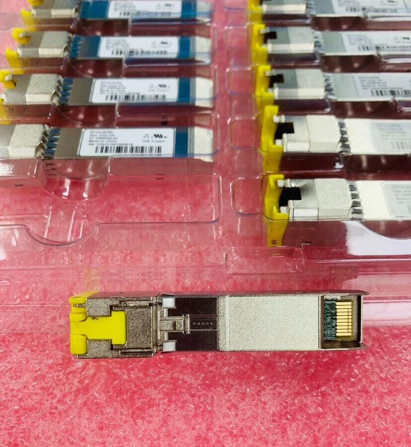 Lot of 5 Brocade 57-1000042-01 02 1GE Copper Gigabit RJ-45 SFP TRANSCEIVER - 图片 2