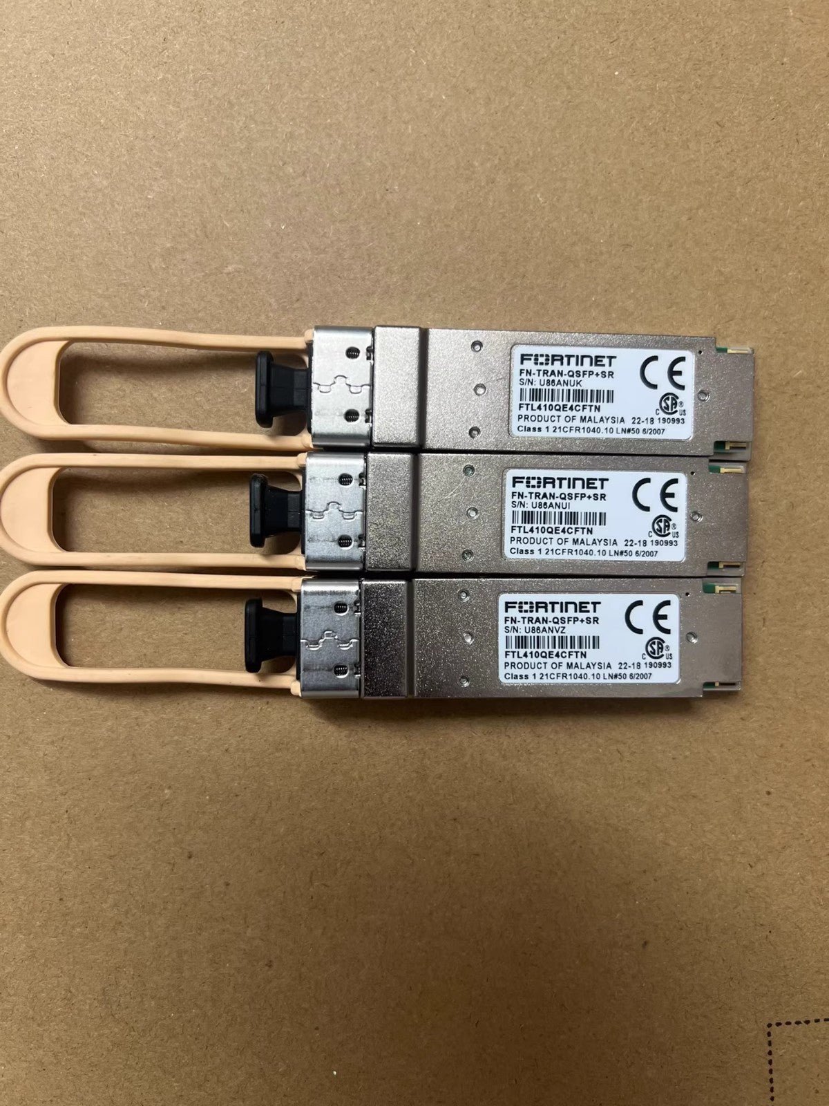 1PCS Fortinet QSFP+ 40 GigaBit LAN FN-TRAN-QSFP+SR 40GB Transceiver Module - Image 4