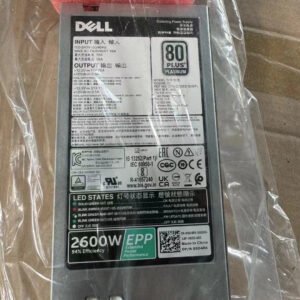 1PC 09D4R6 2600EB 2600W Power Supply for EMC Poweredge C6420 - Used
