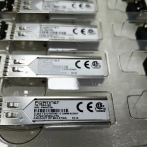 2PC Fortinet FN-TRAN-SX 1GE 1000BASE-SX 850nm 550m LC MMF SFP Transceivers for SFP/SFP+ and QSFP Network Equipment - Used