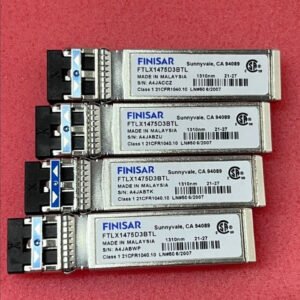 4PC 10gbase-lr/lw FTLX1475D3BTL SFP+LR 10km 1310nm Transceiver Module - Used