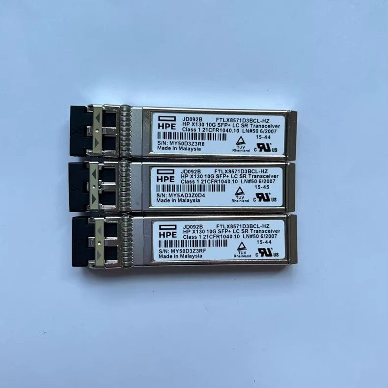 10pcs JD092B HPE X130 10G SFP+SR LC FTLX8571D3BCL-HZ 850nm MMF Module For 5900AF - Image 4