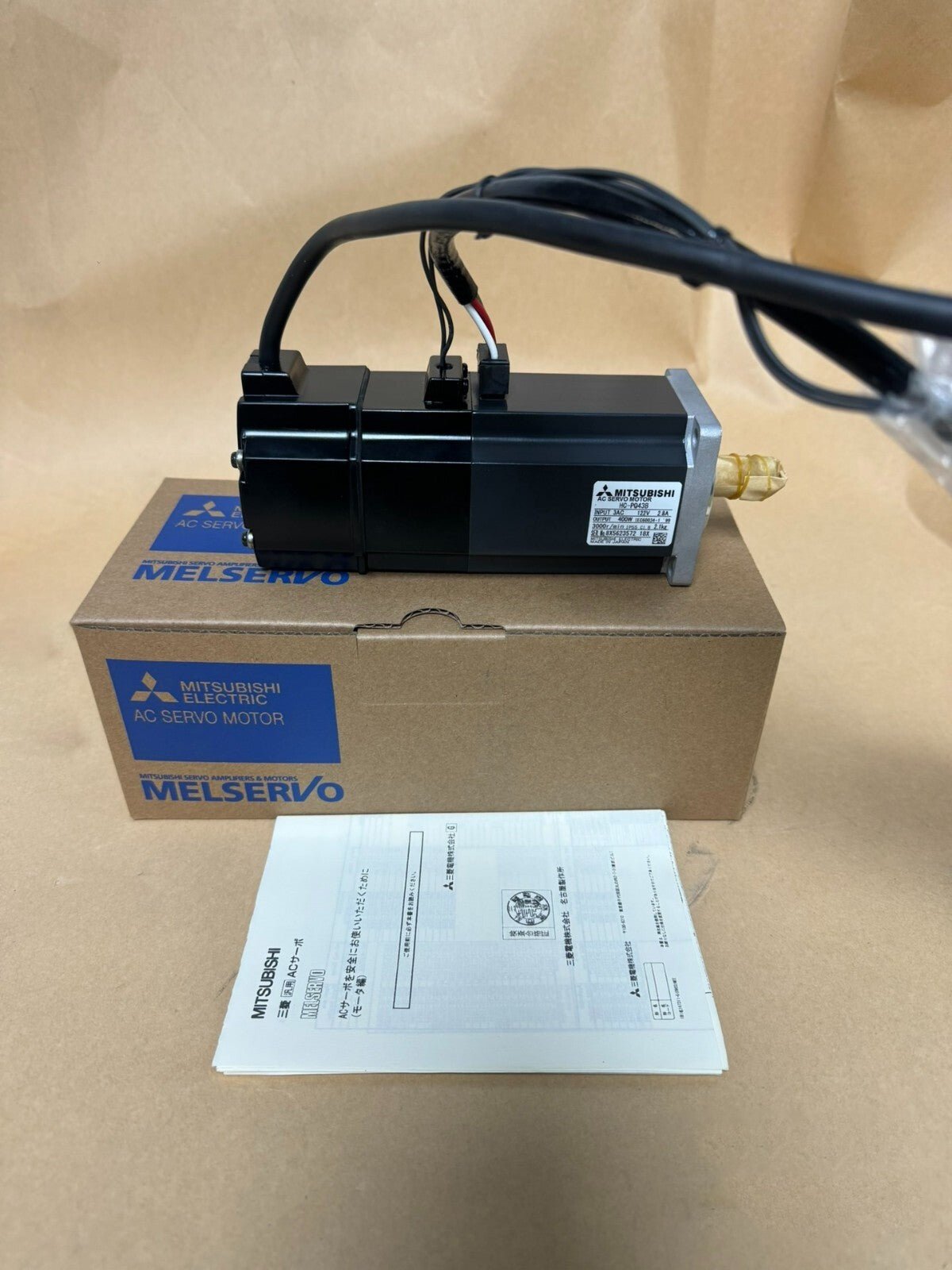 1PC Orginal Mitsubishi HC-PQ43B Servo Motor NEW IN BOX