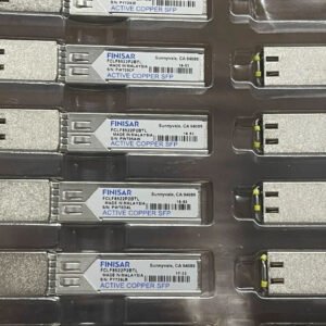 5PC FCLF8522P2BTL 1000BASE-T RJ45 Copper SFP Fiber RJ-45 Transceiver - Used