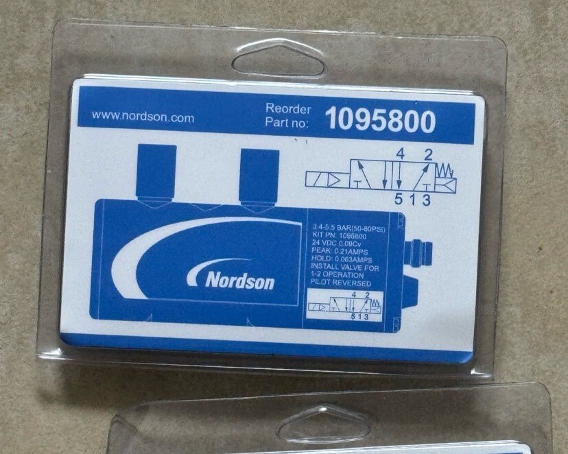 1pcs Orginal NEW Nordson 1095800 Solenoid Valve 90days Warranty - Image 2